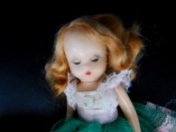 nancy ann redhead green skirt face